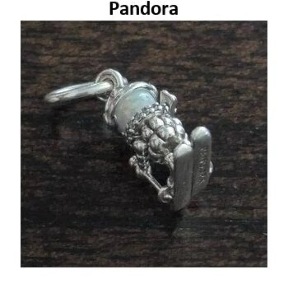 Authentic Skier Dangle Pandora Charm